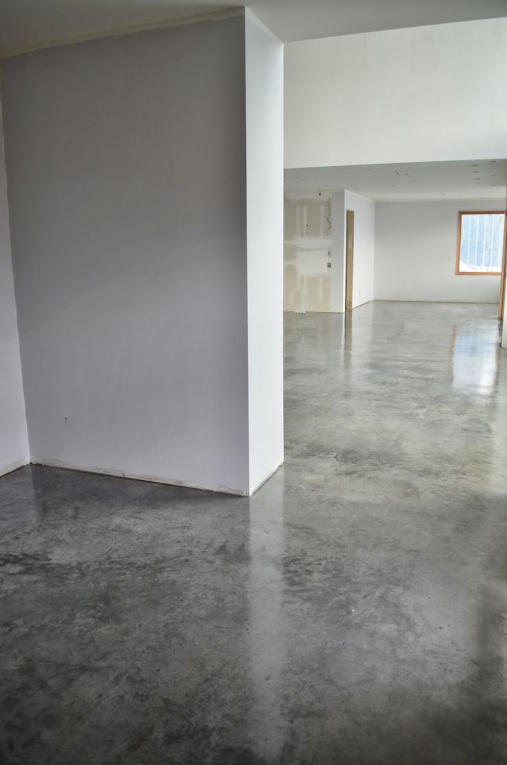 CONCRETE FLOOR WAX How To Do Easy