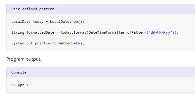LocalDate format() Convert LocalDate to String HowToDoInJava