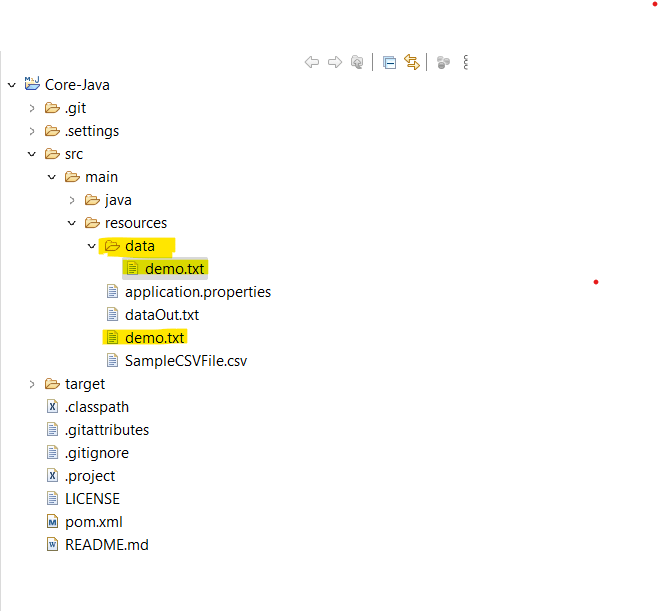 Read a File from Resources Directory HowToDoInJava