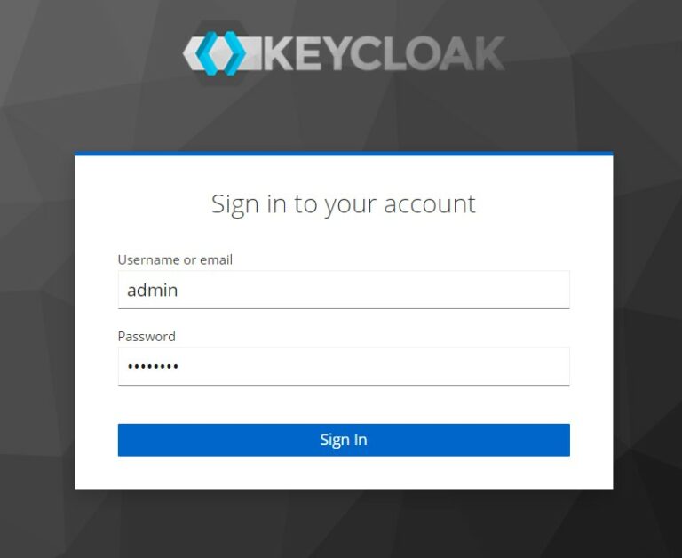 Getting Started with Keycloak on Docker
