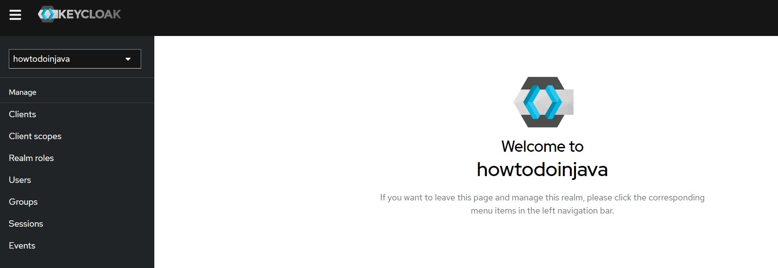 Keycloak Export and Import a Realm
