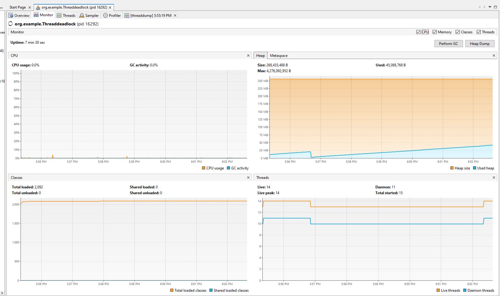 Capture and Analyze a Thread Dump in Java