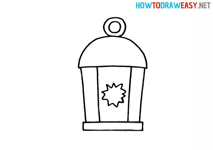 How to Draw a Lantern for Kids Draw for Kids