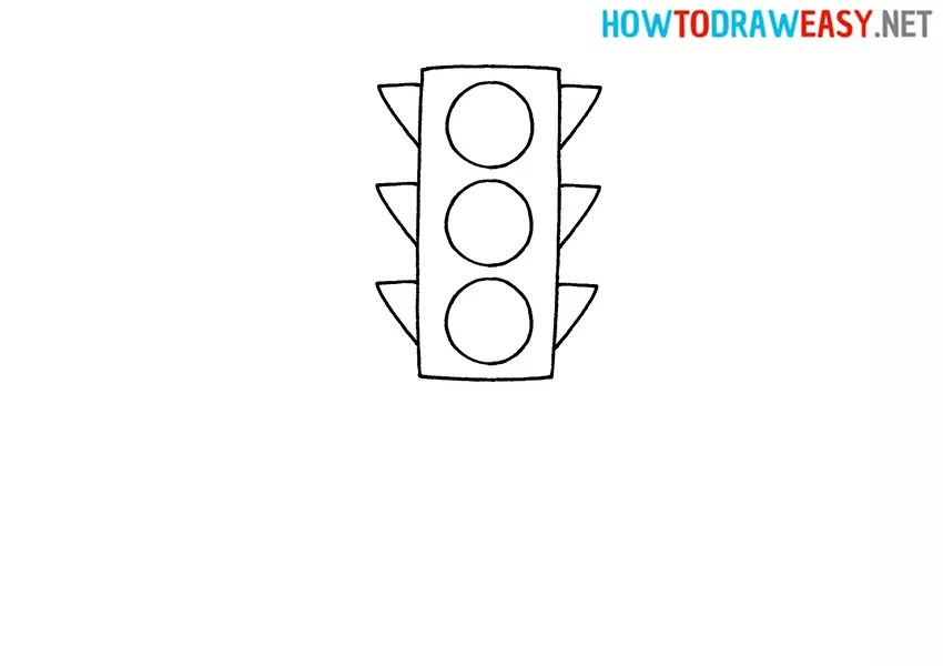 How to Draw a Traffic Light for Kids Draw for Kids
