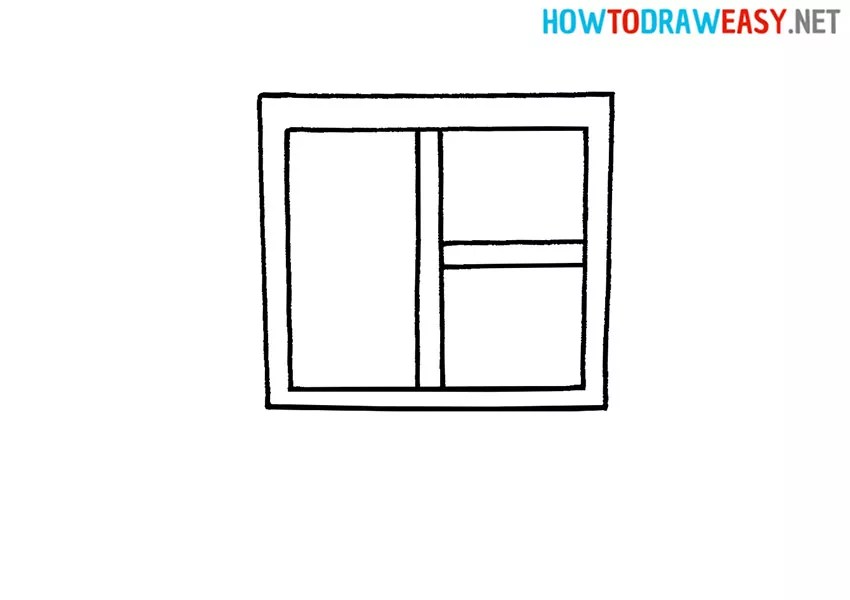How to Draw a Window for Kids Draw for Kids