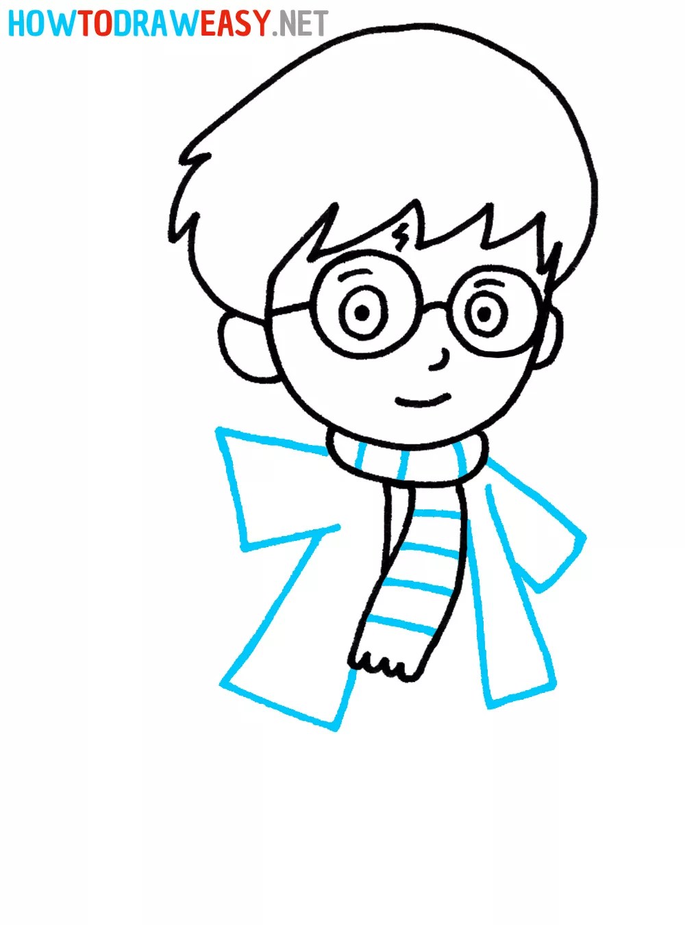 How to Draw Harry Potter Draw for Kids