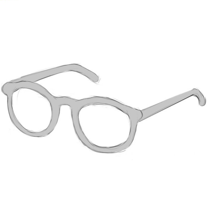 How to Draw Glasses Easy Drawing Tutorial For Kids