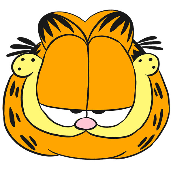 How to Draw Garfield Face Easy Drawing Tutorial For Kids