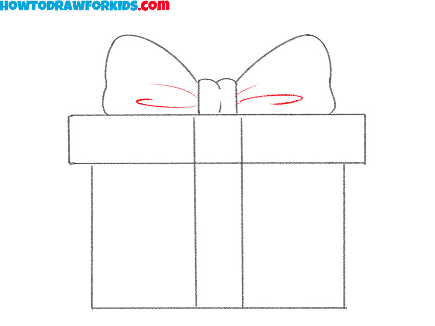 How to Draw a Gift Box Easy Drawing Tutorial For Kids
