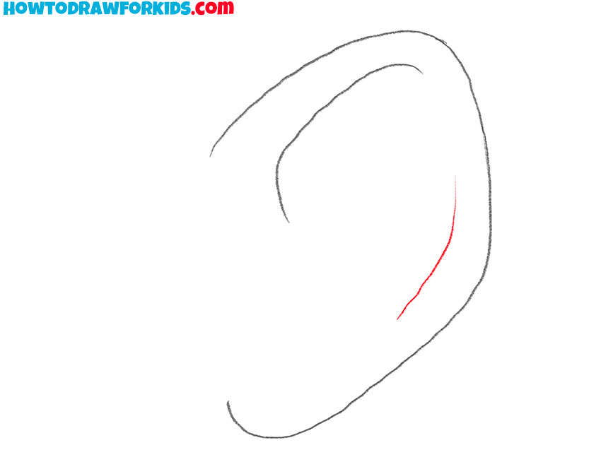 How to Draw an Anime Ear Easy Drawing Tutorial For Kids