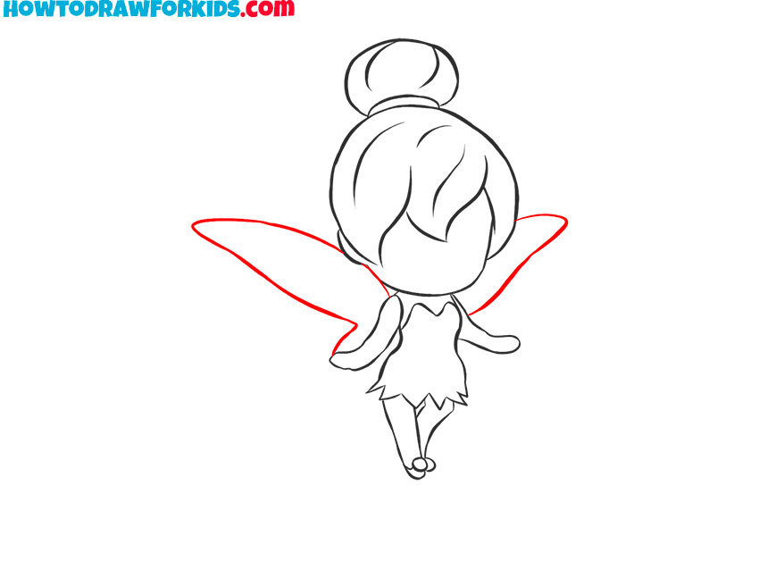 How to Draw Tinkerbell Easy Drawing Tutorial For Kids