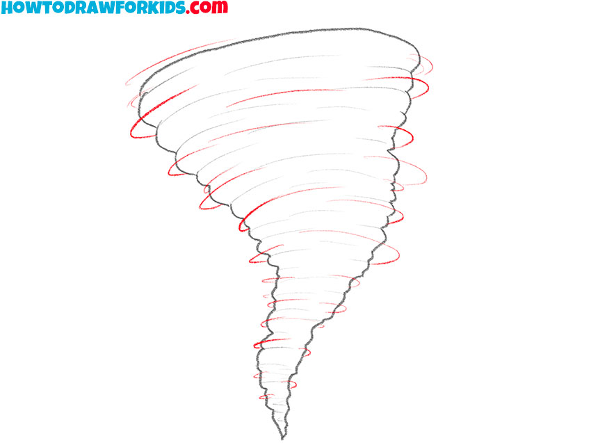 How To Draw A Tornado