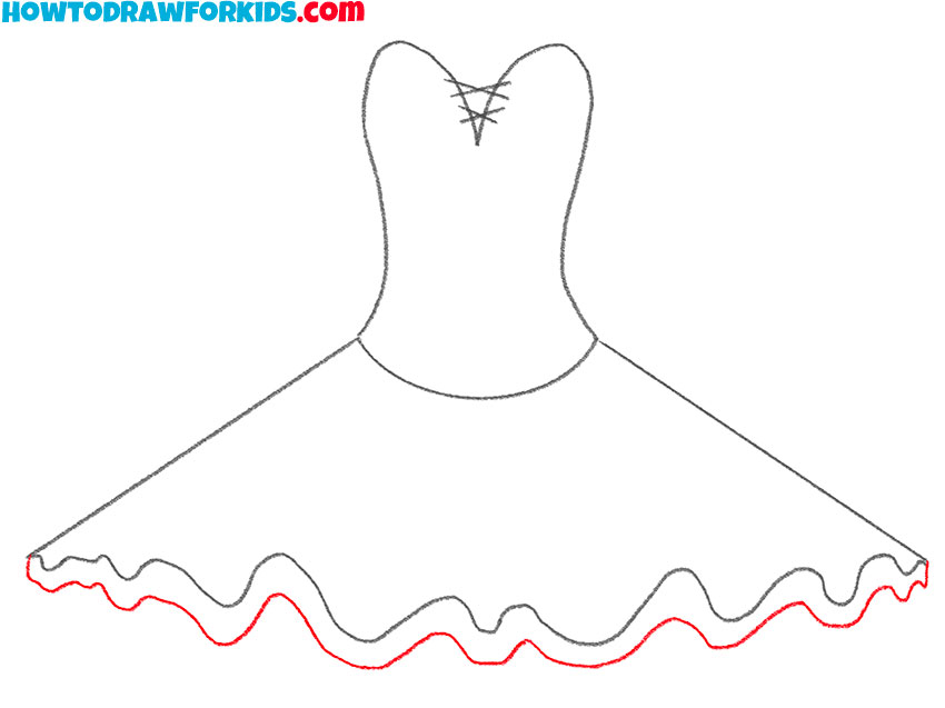 How to Draw a Tutu Easy Drawing Tutorial For Kids