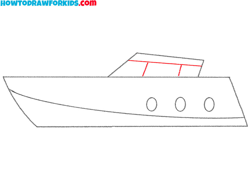 How to Draw a Yacht Step by Step Easy Drawing Tutorial For Kids