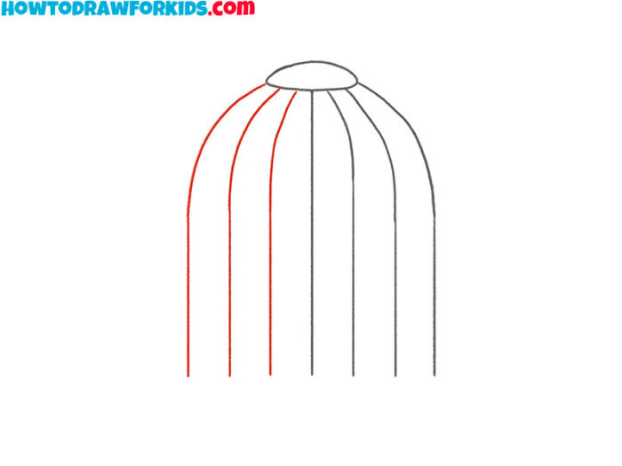 How to Draw a Cage Easy Drawing Tutorial For Kids