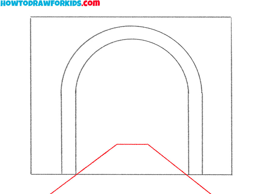 How to Draw a Tunnel Easy Drawing Tutorial For Kids