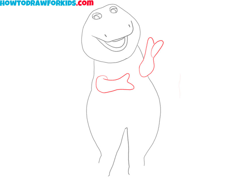 How to Draw Barney Easy Drawing Tutorial For Kids