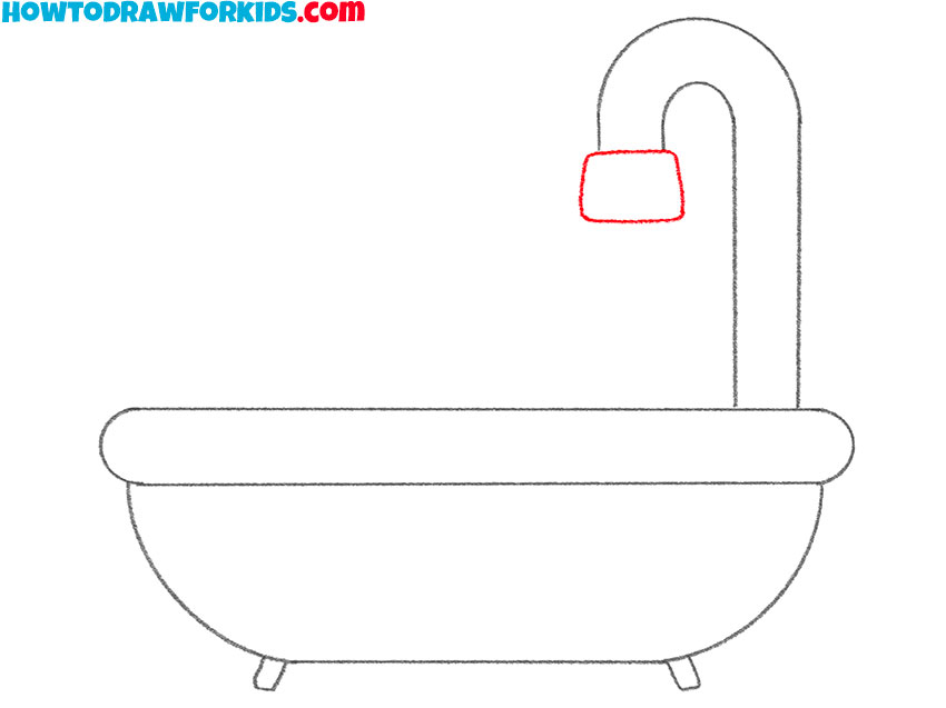 How to Draw a Bath Easy Drawing Tutorial For Kids