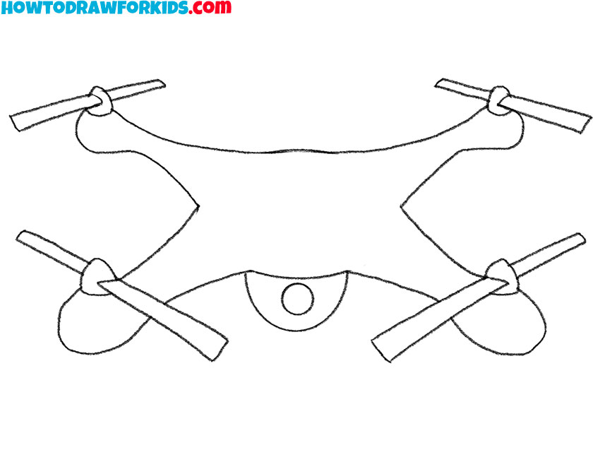 How to Draw a Drone Easy Drawing Tutorial For Kids