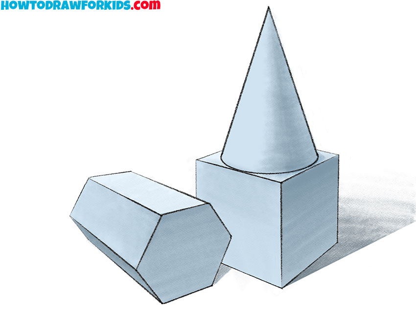 Light and Shadow in Fine Art Easy Drawing Lesson For Kids