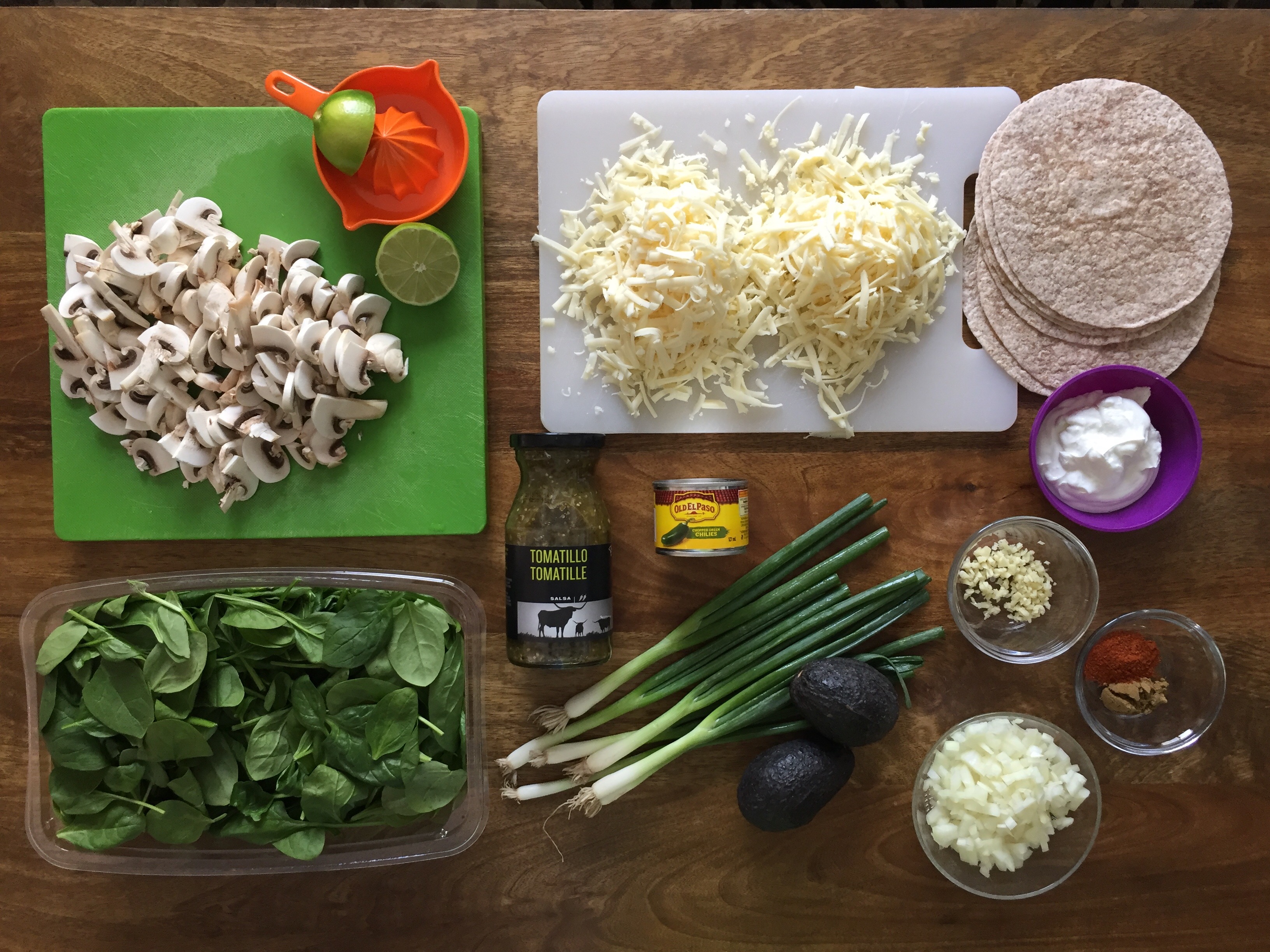 Vegetarian Green Chile Enchiladas How to Eat