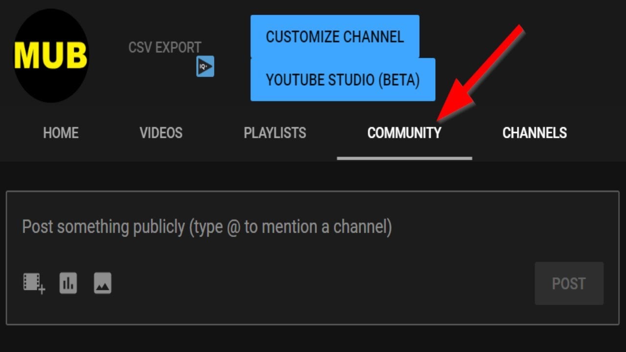 How To Enable Community Tab On YouTube How to Enable
