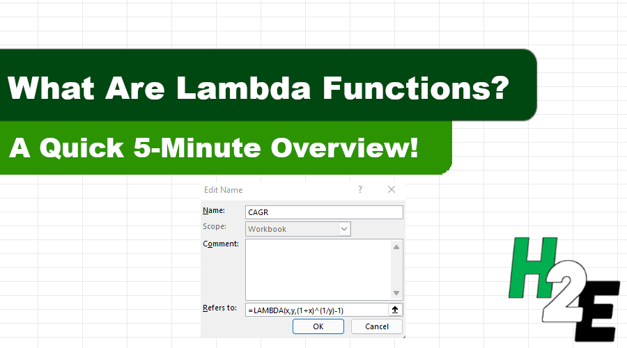 What Are Lambda Functions?