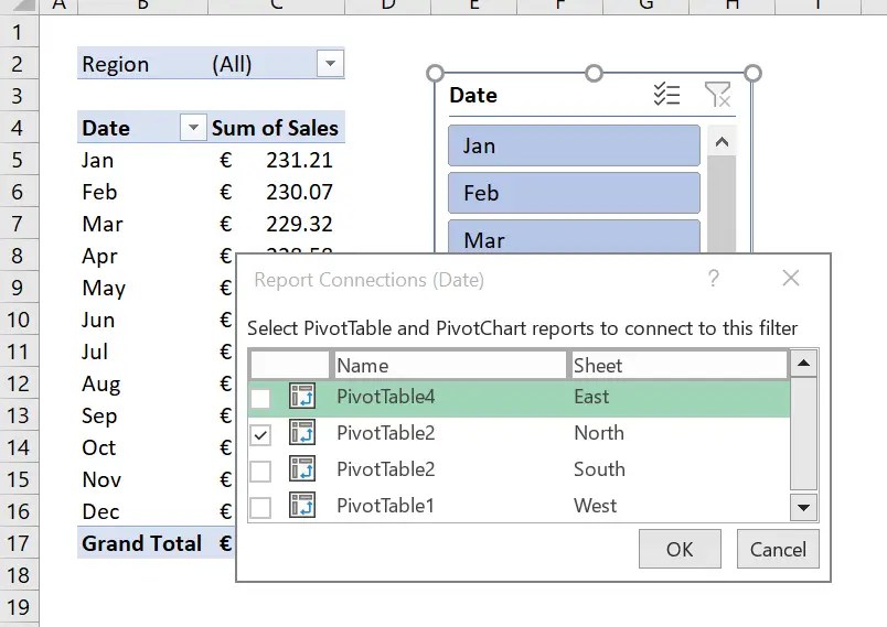 Change Multiple Pivot Table Filters At Once Vba
