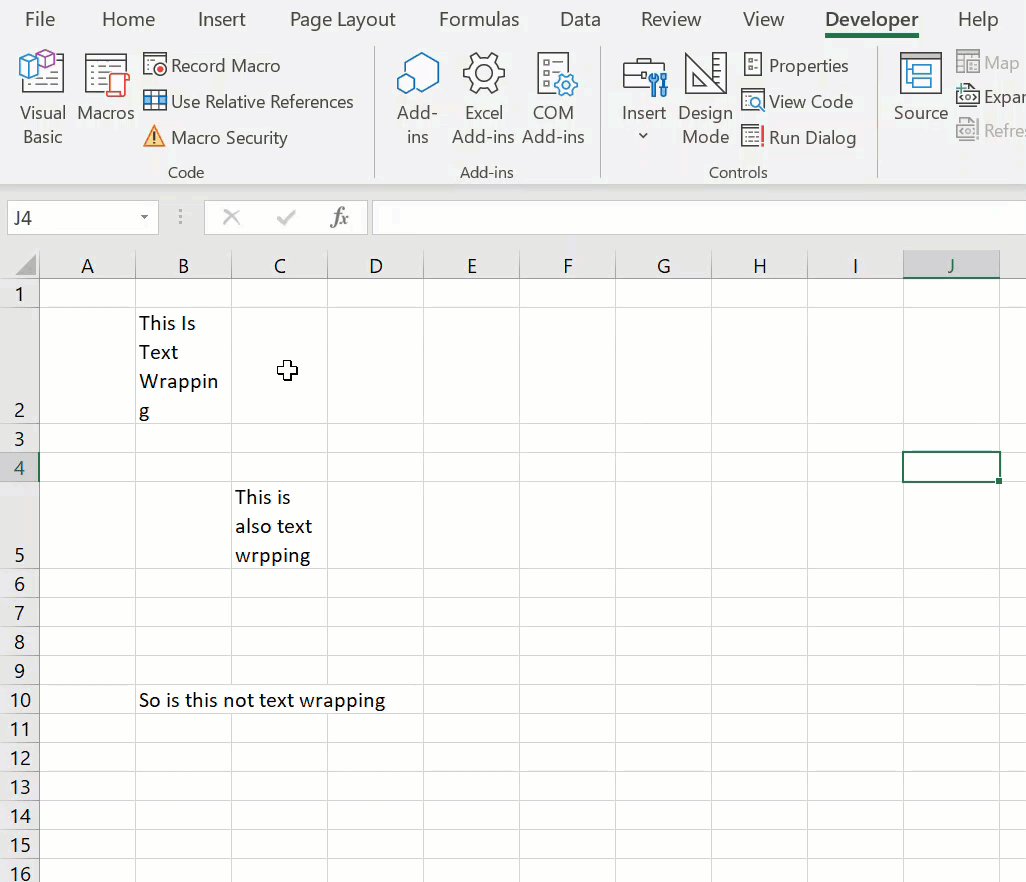 Macro To Remove Text Wrap In Excel. How To Excel At Excel