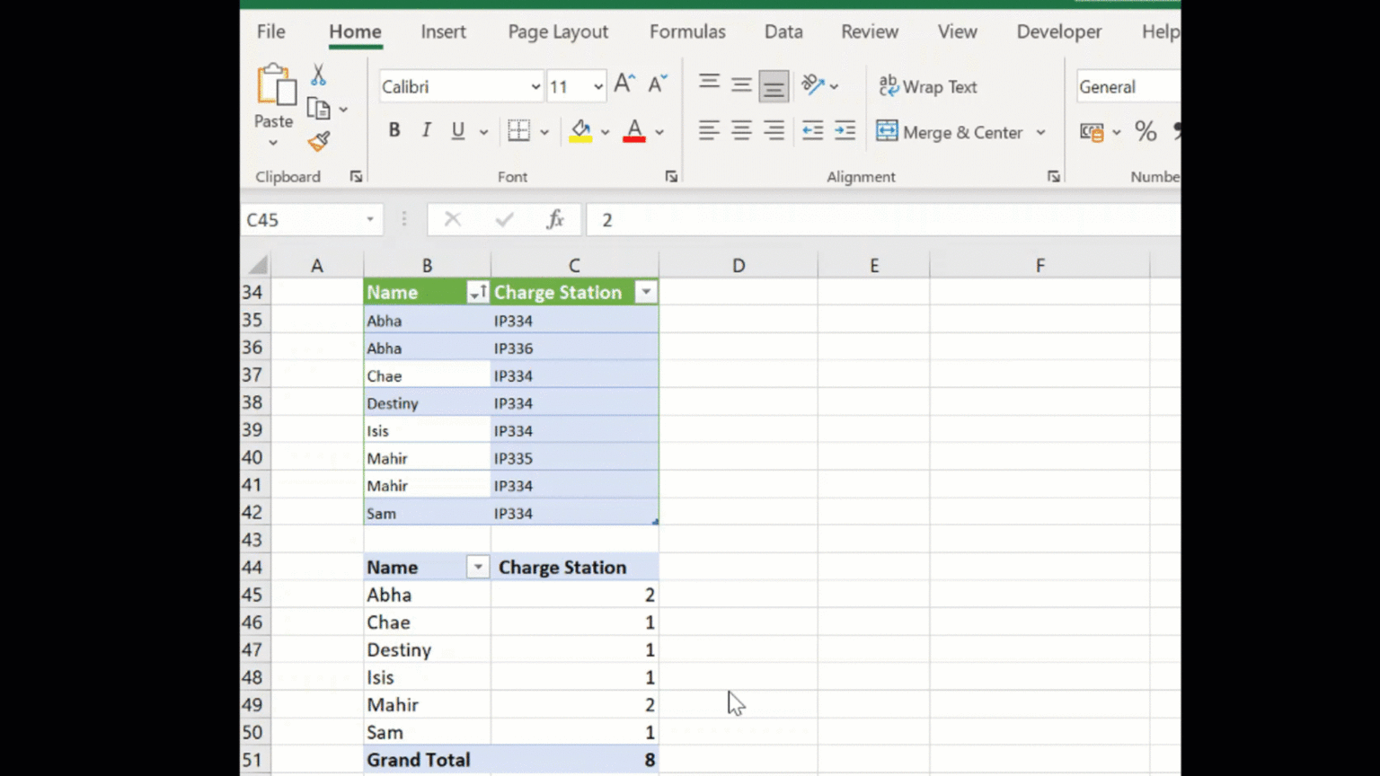 How To Show or Filter Duplicates In An Excel Pivot Table.