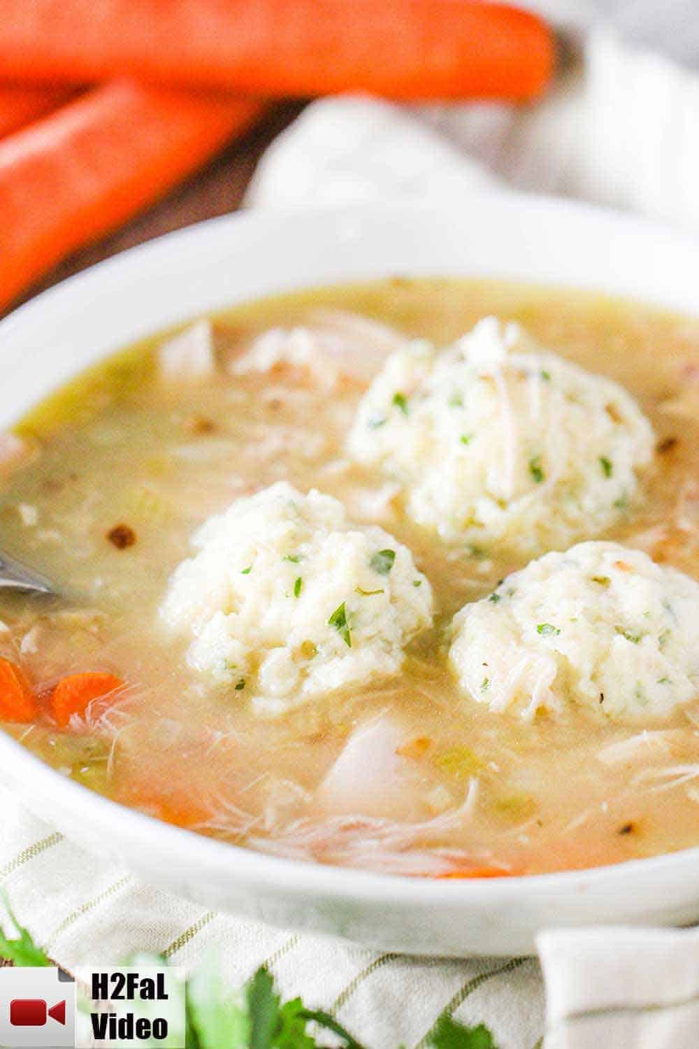 Homemade Chicken and Dumplings How To Feed A Loon