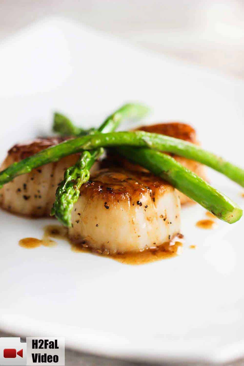 Seared Scallops with Asparagus Recipe How To Feed a Loon