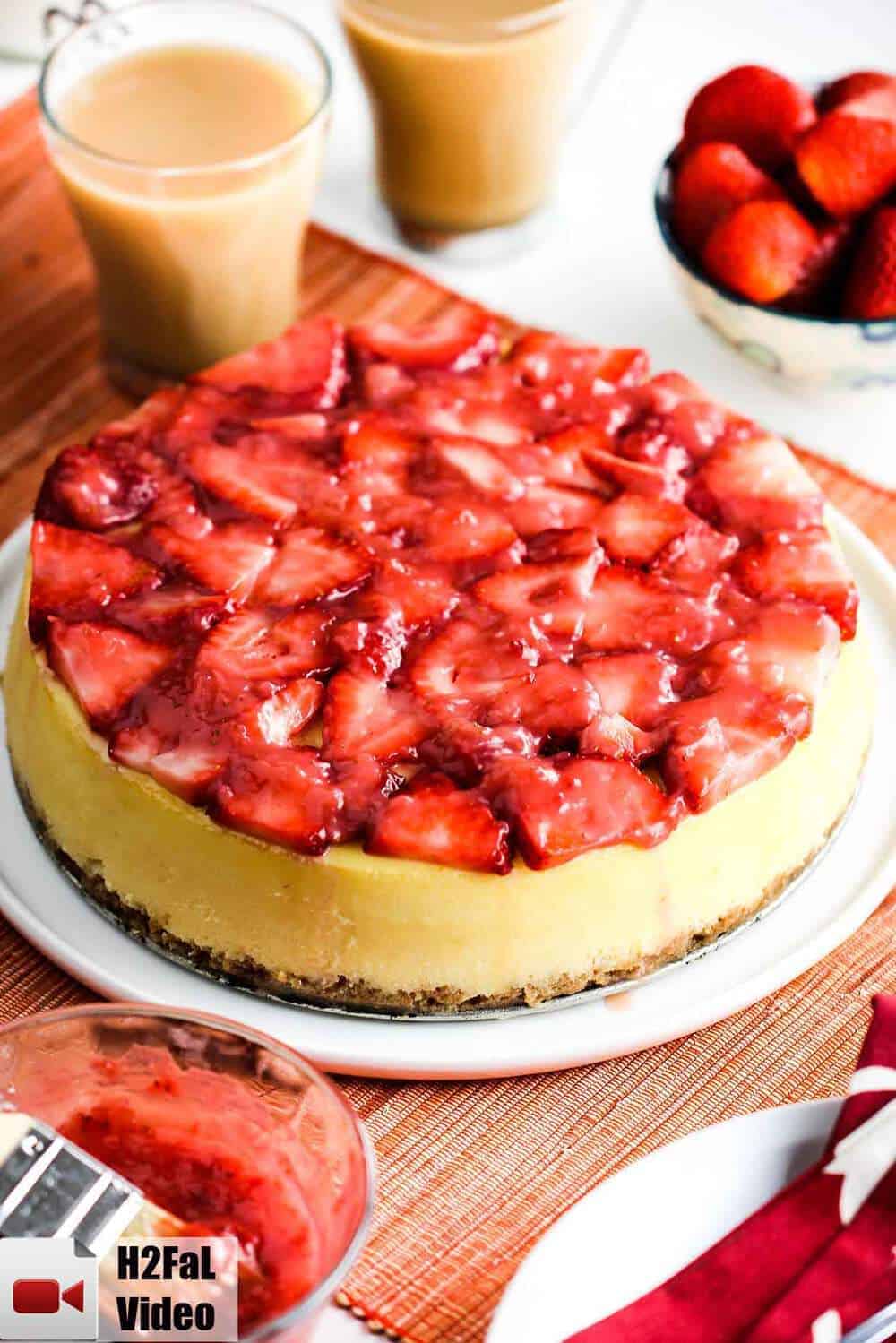 New YorkStyle Cheesecake (with VIDEO) How To Feed a Loon