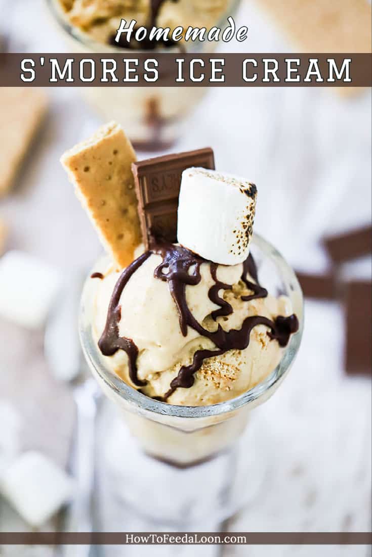 S'Mores Ice Cream (Recipe with VIDEO) How to Feed a Loon