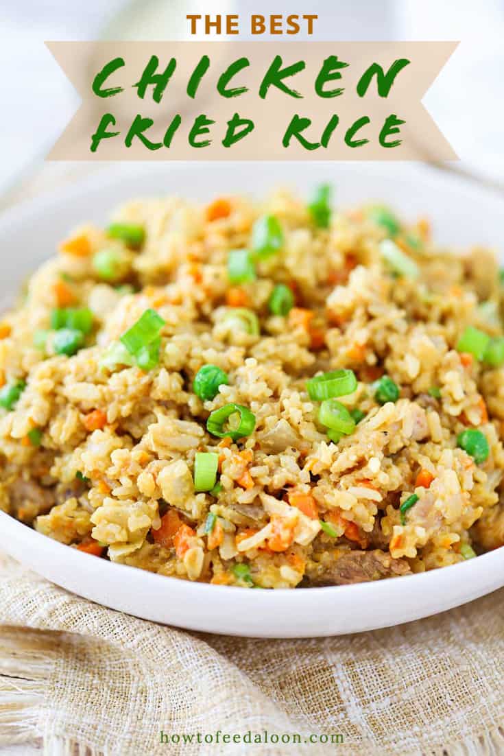 Best Chicken Fried Rice (With Video) How To Feed A Loon