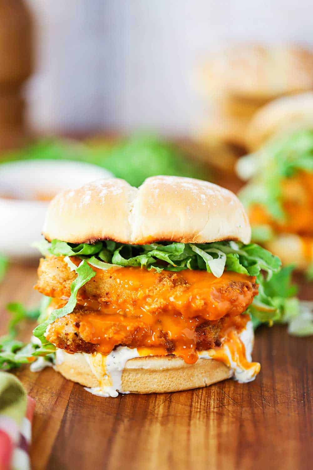 Buffalo Chicken Sandwich (With Video) How To Feed A Loon