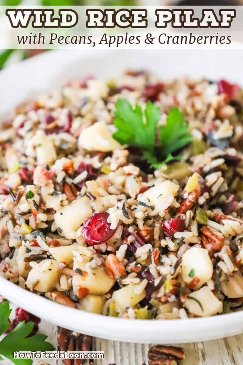 Wild Rice Pilaf with Pecans and Cranberries How To Feed A Loon