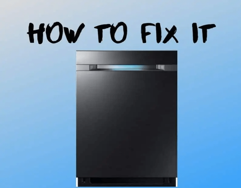 Samsung Dishwasher Error Code 1E or IE Easy Fix