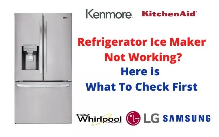 Refrigerator Ice Maker Not Working? How To Fix 6 common issues