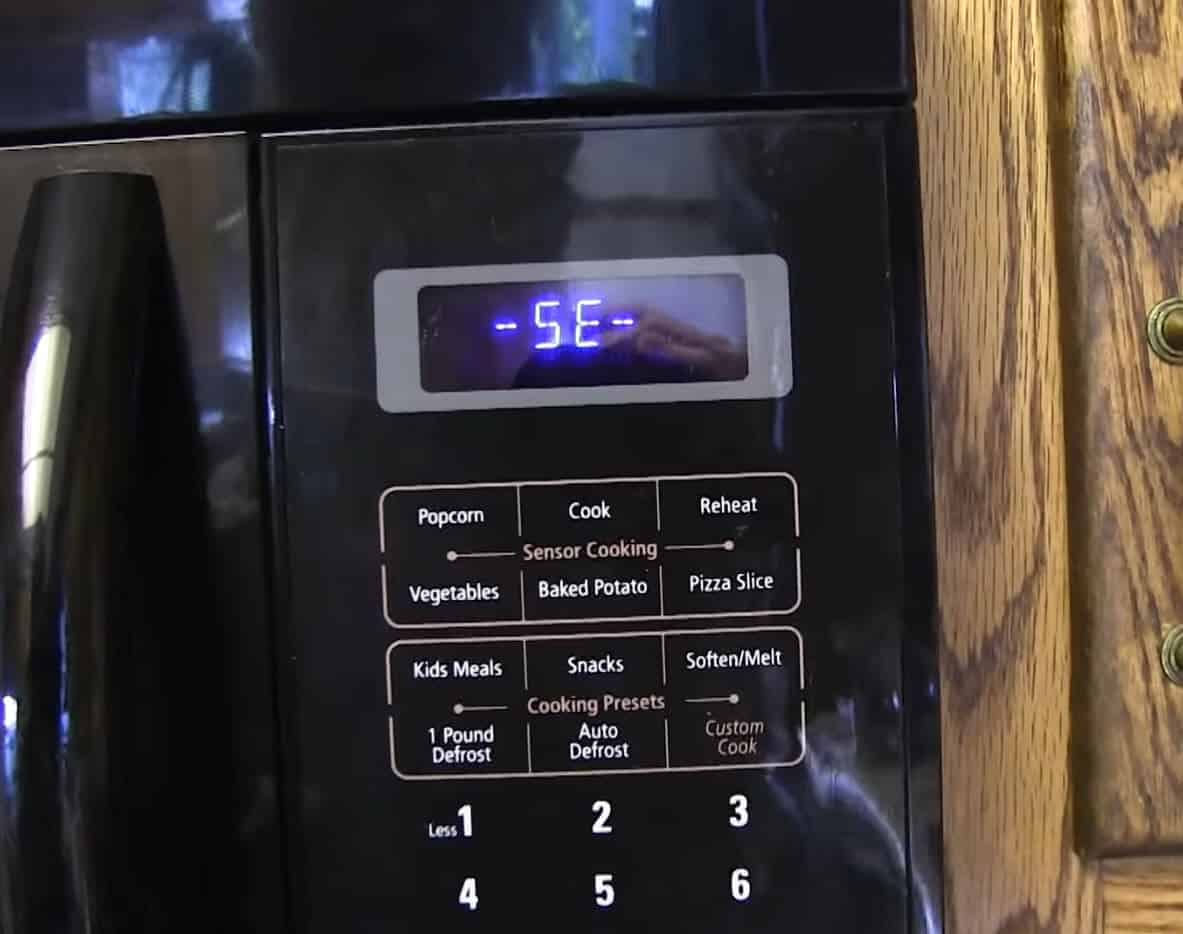 How To Fix SE Error Code On Samsung Microwave? DIY