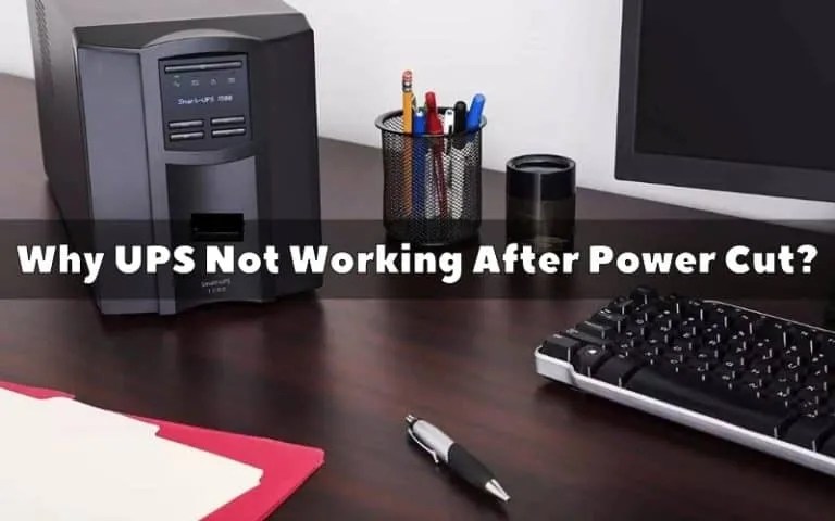 Why UPS Not Working After Power Cut? - Troubleshooting Guide - How To
