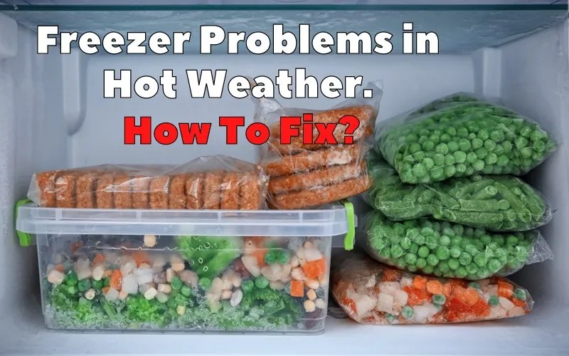 Freezer Problems in Hot Weather How To Fix? 4 tips How To Fix It