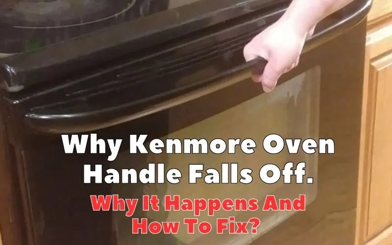 Oven Door Handle Fell Off? 4 Reasons And How To Easily Fix It