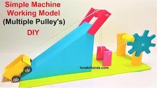 how to make simple machine science project working model(multiple