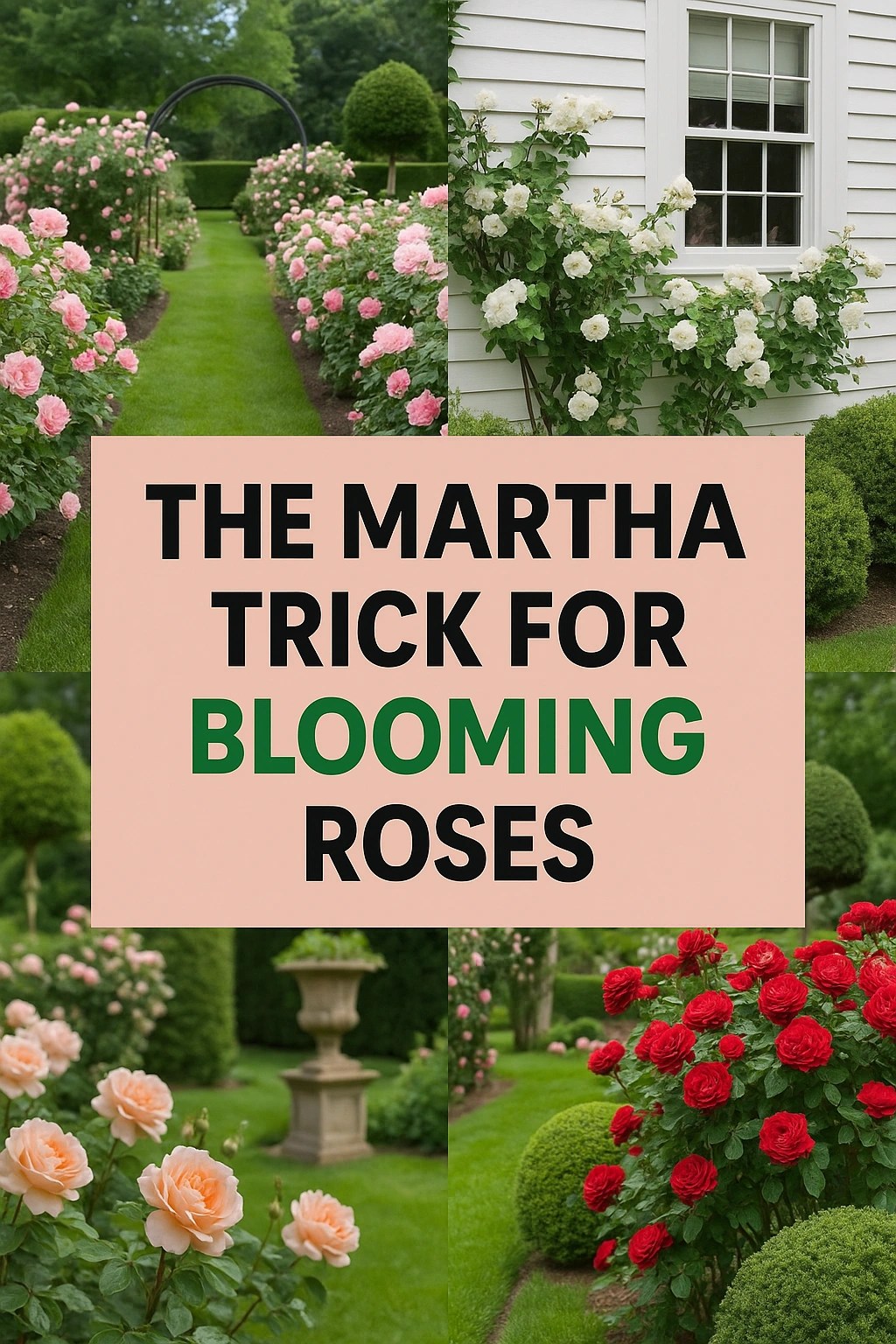 The Martha Trick for Blooming Roses How To Grow Plant