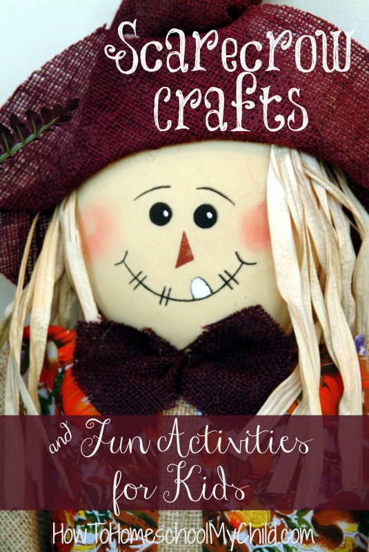 Scarecrow Crafts & Other Activities for Kids {Weekend Links}