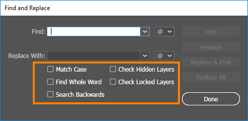 How to Find and Replace in Adobe Illustrator HowTo