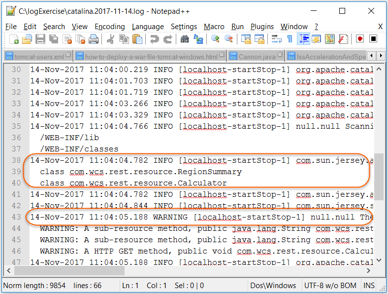 How to Use the Java Logging API in Apache Tomcat (Windows) Webucator