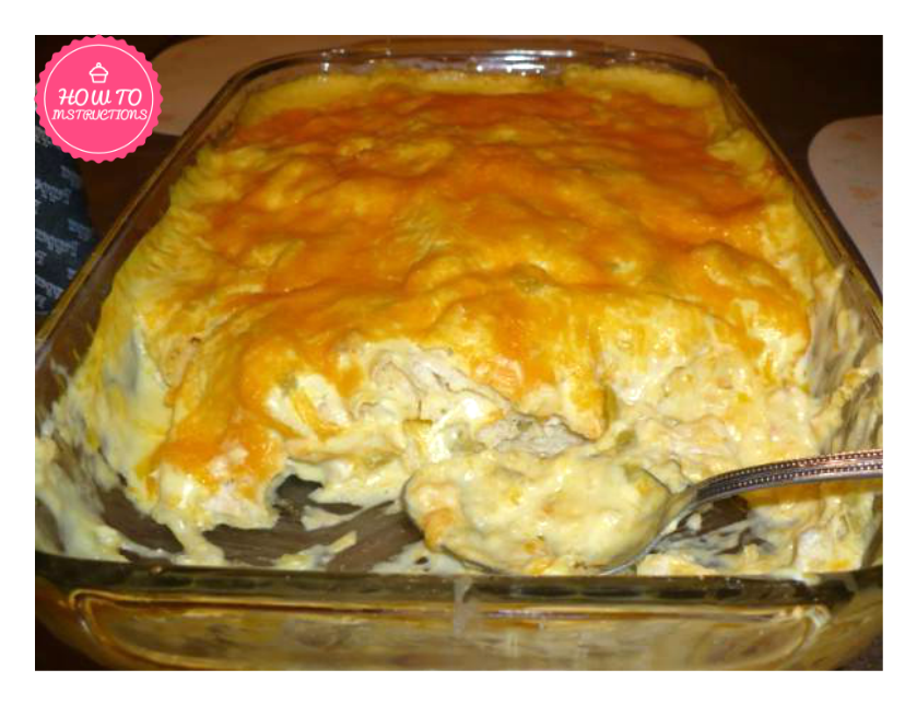 Sour Cream Chicken Enchilada Casserole