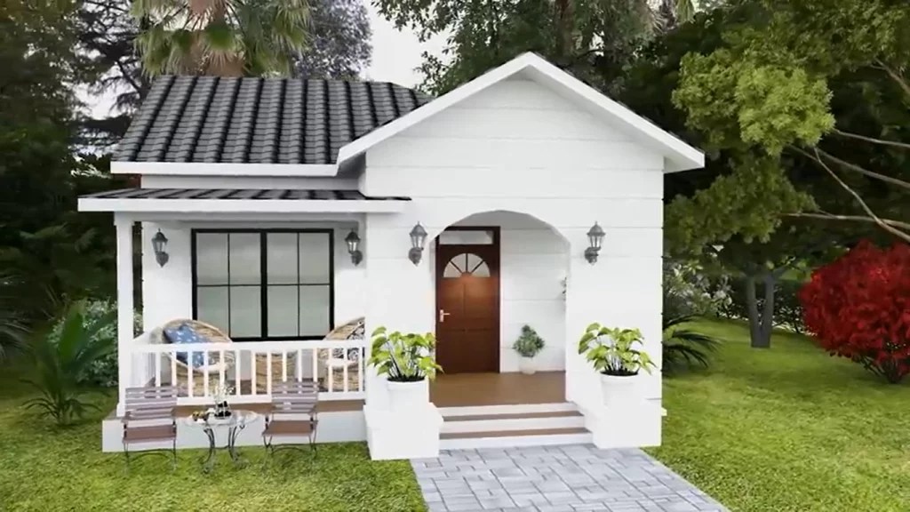 Experience the Charm of the 8 x 6 Meter Modern Small House Plan